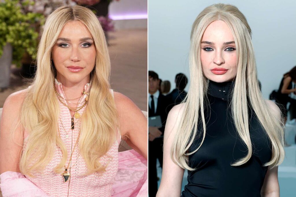 Kesha e Kim Petras se unem em evento com Demi Lovato e Charli XCX